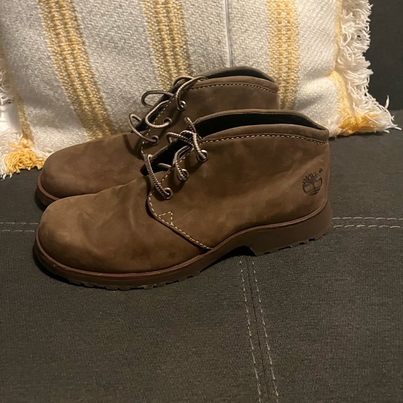 Leather Timberlands - Picture 1 of 7